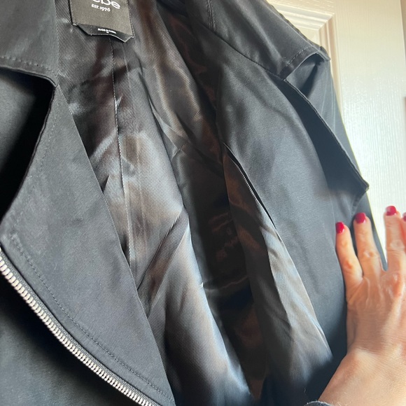 Bebe Moto Jacket Black sz Medium - Picture 11 of 13